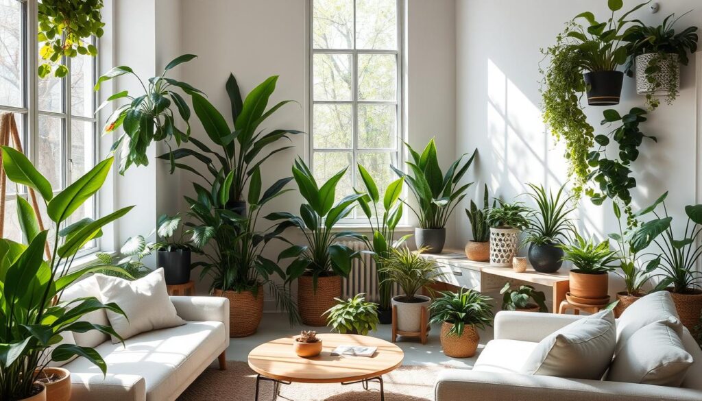 integração de plantas
